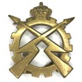 Belgium Military Army Logistics corps cap badge - one pin missing