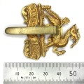 Royal Berkshire regiment cap badge with slide