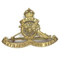 South African Artillery cap badge