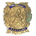 The London Scottish regiment sweetheart badge