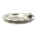 Pair of Mexican Plat-Mex-SA sterling silver ashtrays - Weighs 40 grams