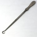 Vintage Boot Lace Puller with Hallmarked Silver Handle