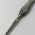 Nail Cleaning Tool with hallmarked Silver handle