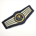 German Bundeswehr Luftwaffe Flak gunner qualification cloth badge