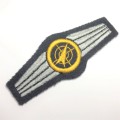 German Bundeswehr Radar commander qualification cloth badge