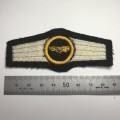 German Bundeswehr air force staff gold qualification cloth badge