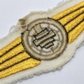 German Bundeswehr air safety control bronze qualification cloth badge