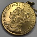 Very unusual 1947 Royal visit to South Africa medallion