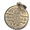 1905 Nelson Centenary medallion with Victory copper