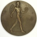 Medallion issued by the Austrian Olympic Committee - Olympic day 4/7/1948 - Wiener Stadion