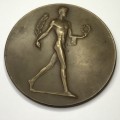 Medallion issued by the Austrian Olympic Committee - Olympic day 4/7/1948 - Wiener Stadion
