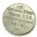 1916 Nationale Fees VREDE OVS medallion - voor volk taal en tradities