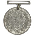 1897 Pewter - Englands`s largest Reign ( 60 years ) Victoria Medallion