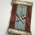 Masonic silver markmaster medallion