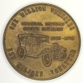 1972 General Motors - one million vehicles medallion