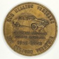 1972 General Motors - one million vehicles medallion