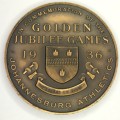 Johannesburg Athletics 1936 Golden Jubilee Games medallion