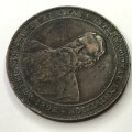 South African International Exhibition Kimberley 1892 Spes Bona medallion