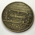 Medallion to commemorate the death of St. Aloysius Gonzaga in 1591 - SCARCE