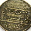 Medallion to commemorate the death of St. Aloysius Gonzaga in 1591 - SCARCE