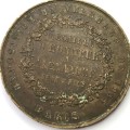 Exposition Universelle de 1855 Medaille D`Honneur A Alexandre Paris medallion