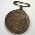 1937 Coronation of George 6 Medallion - Nkana Northern Rhodesia