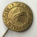 S.A.N.S.G.U. Republiek Fees 1966 pin badge