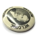 General Hertzog prime minister `Welcome` pin badge