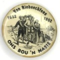 1652-1952 Van Riebeeckfees lapel pin badge
