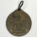 1947 Royal visit medallion - Southern Rhodesia