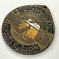 Remember the beer - Castle and Lion larger medallion