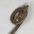 SA Signal corps gold tie pin - weighs 1.0grams