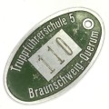 German Troop leader school token - number 110