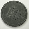 Hauptbahnhof Frankfurt 10 pfennig token