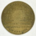 1818 Queen Charlotte death token, rarely seen