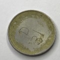 General Post Office 5 cent token - number D 31