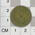 General Post Office 10 cent token - Number D 43