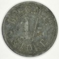De Beers Consolidated mines 1 shilling token