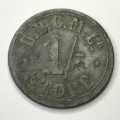 De Beers Consolidated mines 1 shilling token