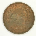 1898 Kruger Penny - Better than EF with mint lustre