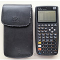HP 50g Hewlett Packard Graphing Calculator With Black Leather Case and 2G Kingston card