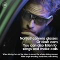 Wi-Fi Smart Sunglasses, 4K Camera, HD Audio