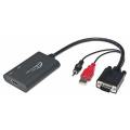 VGA+USB+AUDIO{R/L}TO HDMI CONVERTER