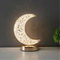 Modern Rechargeable Luxury Crystal Lamp - Moon