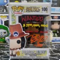 Animation #100 One Piece Ace Autographed & Qwouted  (By Eng Va with JSA COA ) Funko Pop