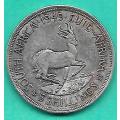 1949 5 SHILLINGS SUID AFRIKA SOUTH AFRICA SEE PER SCAN