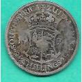 1924 2 HALF SHILLINGS SUID AFRIKA SOUTH AFRICA SEE PER SCAN