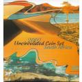 SOUTH AFRICA UNCIRCULATED COIN SET 2002