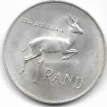 1967 SILVER 1RAND COIN SUID AFRIKA