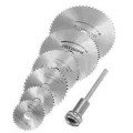 **LOCAL STOCK** 6PC Rotary Circular Saw Blades Cutting Discs with Mandrel for dremel cut